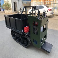 廠家直銷履帶車小型農(nóng)用自行走運(yùn)輸車1T手扶履帶車