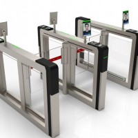 人臉識別閘機人臉測溫閘機健康碼核驗閘機