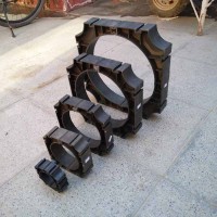 圓形電力管枕 50#-315# 電力管的固定支架 玻璃鋼管枕